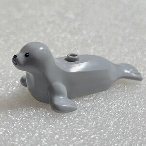 Lego City Seal Gray Mini Figure minifig Artic Sea Town 2.5"